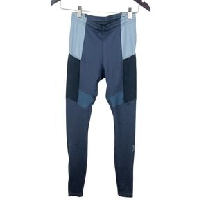 7 DAYS ACTIVE Chief Running Tights - Long Men's Compression Training S Gray NWT